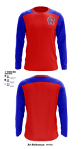 Richland High School Cheer 42804230 Long Sleeve Performance Shirt - 1