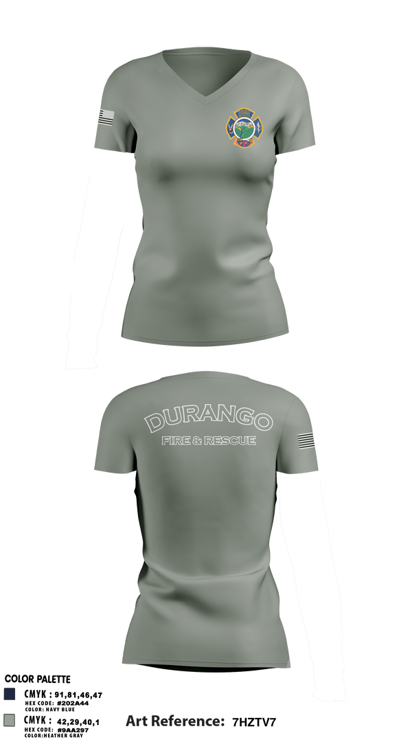 Women's Short Sleeve Vneck Shirt, , Fire Department, Teamtime, Team time, sublimation, custom sports apparel, team uniforms, spirit wear, spiritwear, sports uniforms, custom shirts, team store, custom team store, fundraiser sports, apparel fundraiser
