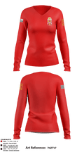 1-3 FA 23301758 Women's Long Sleeve V-neck Shirt - 1