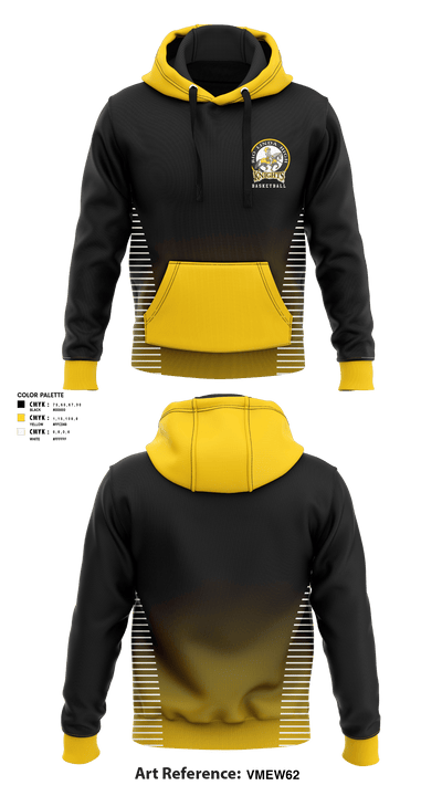 Rio Linda High School Basketball 54732793 Hoodie - 1