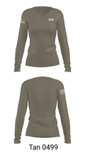 112 45352367 Women's Long Sleeve V-neck Shirt - 41