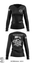 FSC 1-19th SFG(A) 54846303 Women's Long Sleeve V-neck Shirt - 49