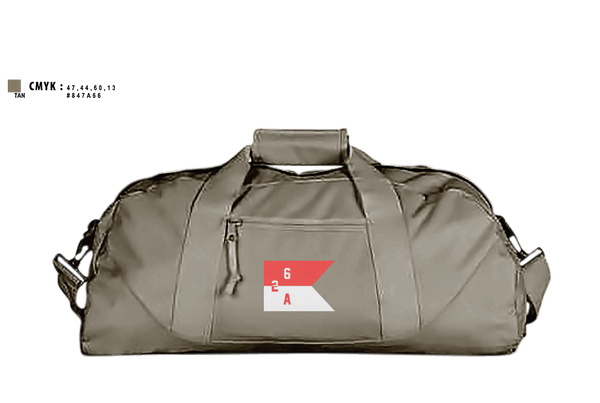 Duffle Bag, 2-6 Cav A Trp, Army, Teamtime, Team time, sublimation, custom sports apparel, team uniforms, spirit wear, spiritwear, sports uniforms, custom shirts, team store, custom team store, fundraiser sports, apparel fundraiser