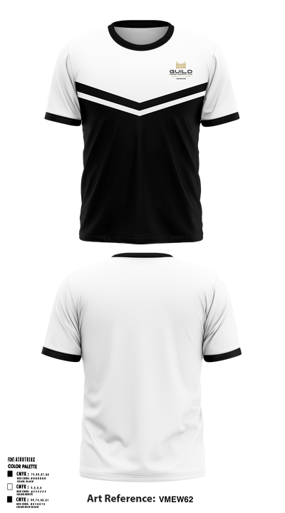 Guild fence company LLC 56569475 Short Sleeve Performance Shirt - 33
