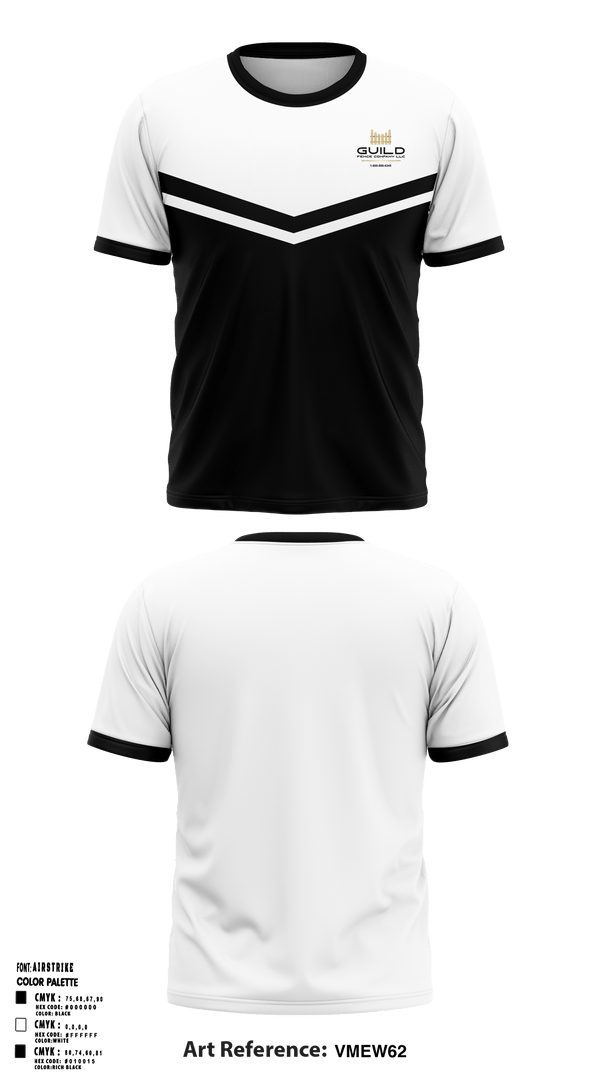 Short Sleeve Performance Shirt, Guild fence company LLC, , Teamtime, Team time, sublimation, custom sports apparel, team uniforms, spirit wear, spiritwear, sports uniforms, custom shirts, team store, custom team store, fundraiser sports, apparel fundraiser