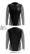 St Helens High School Wrestling 77700213 Long Sleeve Rash Guard Shirt - 1