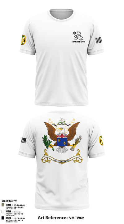 1-155th Dixie Thunder 83572891 Short Sleeve Performance Shirt - 11