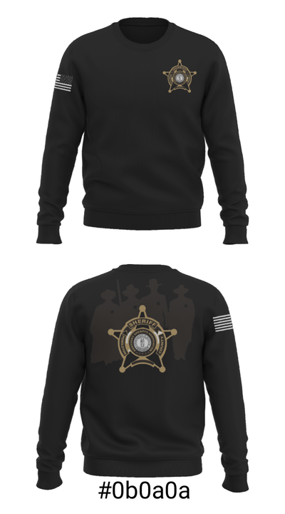 Pendleton County Sheriff’s Office 71530270 Crew Neck Sweatshirt - 7