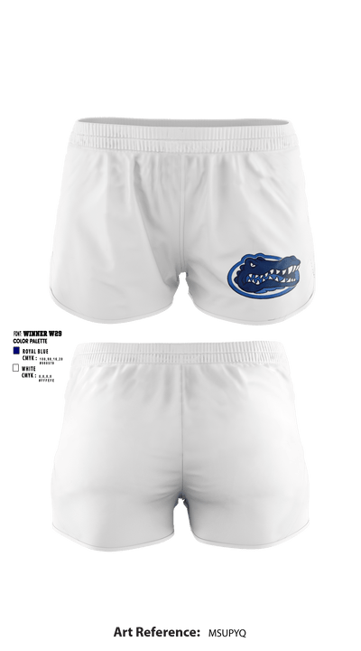 Gateway Regional High School Cheer 43593489 Women's Shorts - 3