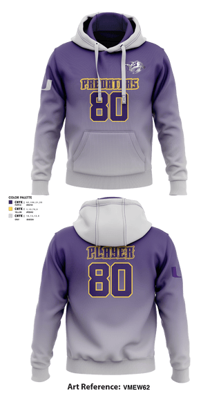Hoodie, San Antonio Predators Basketball, Men's Basketball, Teamtime, Team time, sublimation, custom sports apparel, team uniforms, spirit wear, spiritwear, sports uniforms, custom shirts, team store, custom team store, fundraiser sports, apparel fundraiser