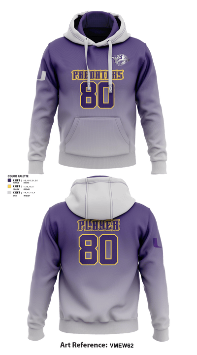 San Antonio Predators Basketball 29054857 Hoodie - 2