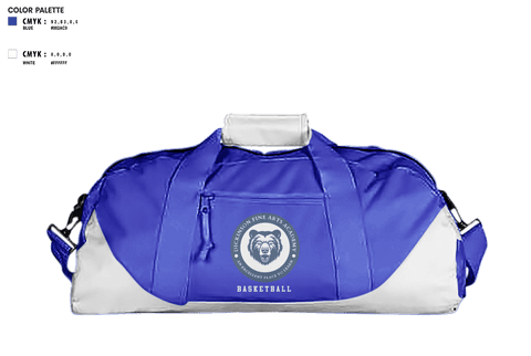 Duffle Bag, Dickinson Intermediate Fine Arts Academy Basketball, Men's Basketball, Teamtime, Team time, sublimation, custom sports apparel, team uniforms, spirit wear, spiritwear, sports uniforms, custom shirts, team store, custom team store, fundraiser sports, apparel fundraiser