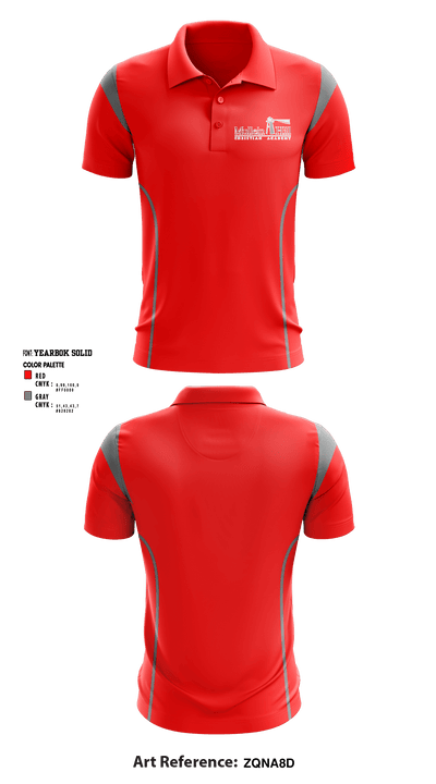 Mullein Hill Christian Academy 51007760 Short Sleeve Performance Polo - 1