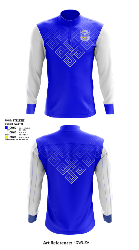 Quarter Zip Jacket, Vikings Youth Basketball Association, Men's Basketball, Teamtime, Team time, sublimation, custom sports apparel, team uniforms, spirit wear, spiritwear, sports uniforms, custom shirts, team store, custom team store, fundraiser sports, apparel fundraiser