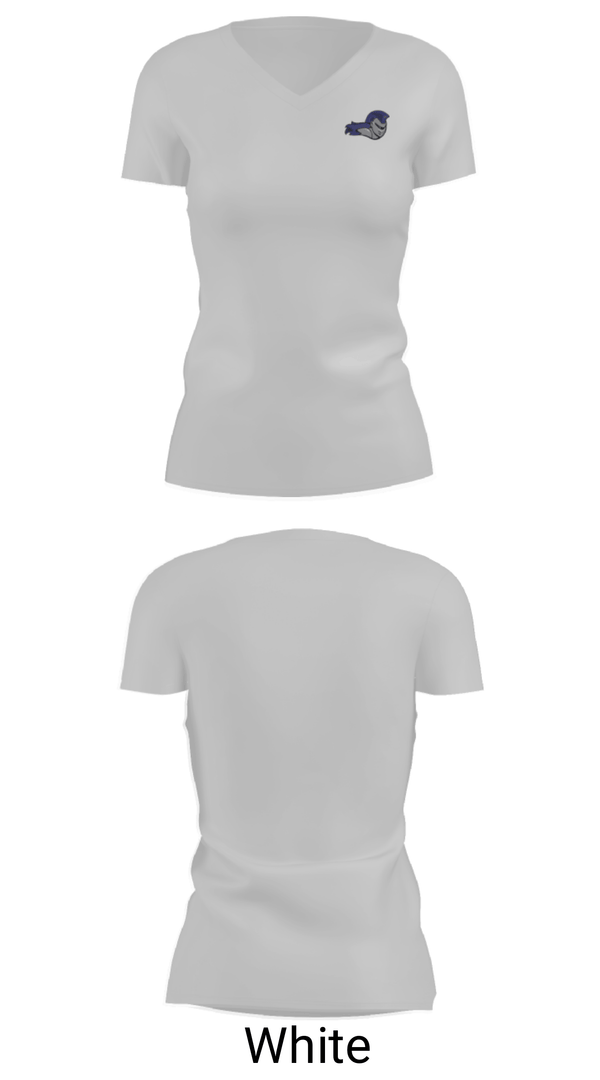 Women's Short Sleeve Vneck Shirt, Grand River Preparatory High School Bowling, Bowling, Teamtime, Team time, sublimation, custom sports apparel, team uniforms, spirit wear, spiritwear, sports uniforms, custom shirts, team store, custom team store, fundraiser sports, apparel fundraiser