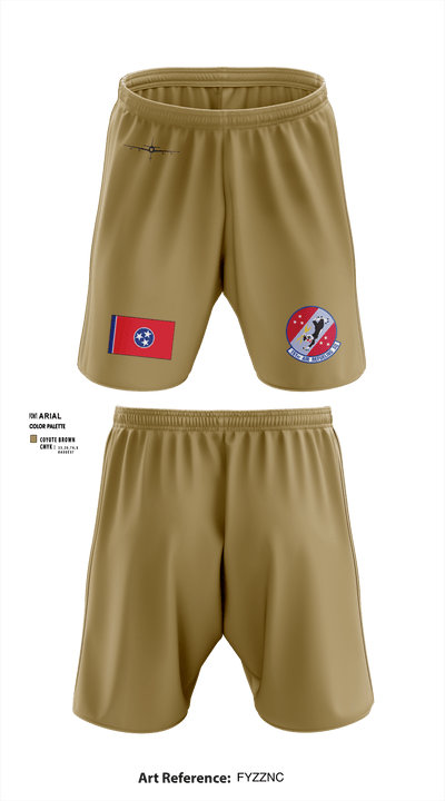 151st Air Refueling Squadron 9193987 Athletic Shorts With Pockets - 3