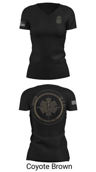 Women's Short Sleeve Vneck Shirt, , Police, Teamtime, Team time, sublimation, custom sports apparel, team uniforms, spirit wear, spiritwear, sports uniforms, custom shirts, team store, custom team store, fundraiser sports, apparel fundraiser
