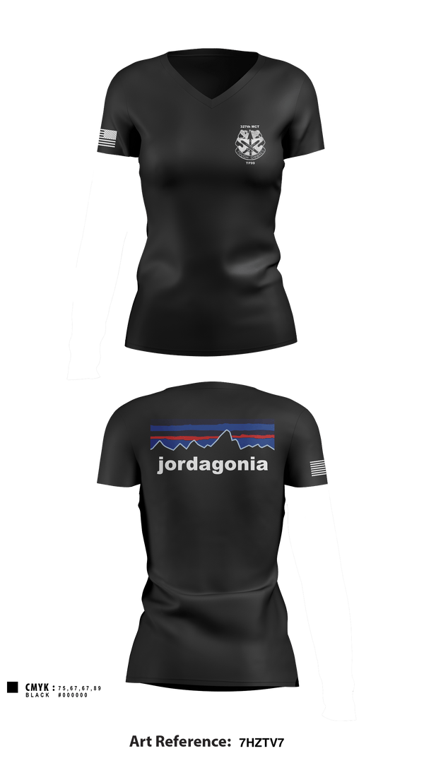 Women's Short Sleeve Vneck Shirt, , Army, Teamtime, Team time, sublimation, custom sports apparel, team uniforms, spirit wear, spiritwear, sports uniforms, custom shirts, team store, custom team store, fundraiser sports, apparel fundraiser