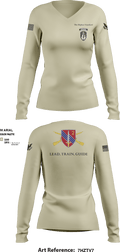 3RD SFAB 57965027 Women's Long Sleeve V-neck Shirt - 1