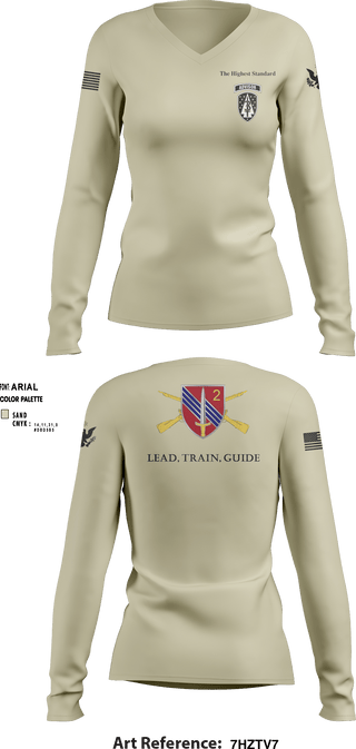 Women's Long Sleeve Vneck Shirt, , Army, Teamtime, Team time, sublimation, custom sports apparel, team uniforms, spirit wear, spiritwear, sports uniforms, custom shirts, team store, custom team store, fundraiser sports, apparel fundraiser