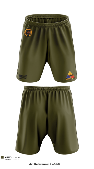 WW2ARMOR.ORG 18634919 Athletic Shorts With Pockets - 2