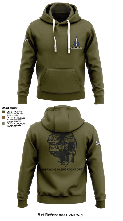 3rd SFAB 14346541 Hoodie - 1