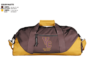 Duffle Bag, Valley Christian High School Cheer, Cheer, Teamtime, Team time, sublimation, custom sports apparel, team uniforms, spirit wear, spiritwear, sports uniforms, custom shirts, team store, custom team store, fundraiser sports, apparel fundraiser