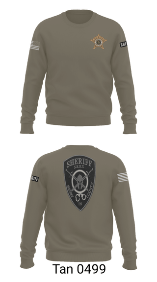 Crew Neck Sweatshirt, , Police, Teamtime, Team time, sublimation, custom sports apparel, team uniforms, spirit wear, spiritwear, sports uniforms, custom shirts, team store, custom team store, fundraiser sports, apparel fundraiser