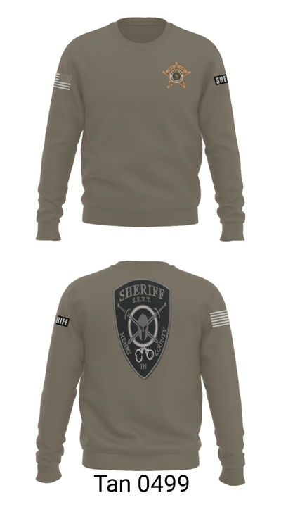 Henry County S.E.R.T. 87395571 Crew Neck Sweatshirt - 11