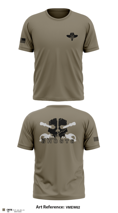 GHOSTS 5648482 Short Sleeve Performance Shirt - 2