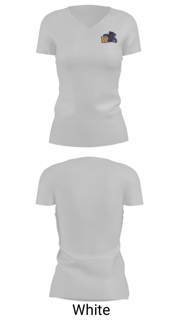 Women's Short Sleeve Vneck Shirt, Wenatchee High School Golf, Golf, Teamtime, Team time, sublimation, custom sports apparel, team uniforms, spirit wear, spiritwear, sports uniforms, custom shirts, team store, custom team store, fundraiser sports, apparel fundraiser