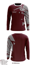 Perry High School 43472563 Long Sleeve Performance Shirt - 1