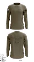Texas Parole 87330435 Long Sleeve Performance Shirt - 1