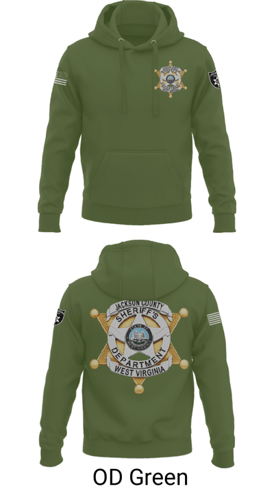 Jackson County Sheriff's Department Criminal Investigations 68509731 Hoodie - 46