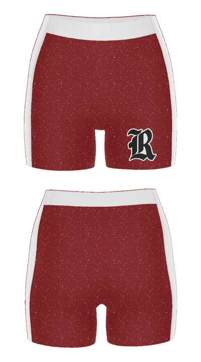 Riverbank High School 34077007 Women's Compression Shorts - 10
