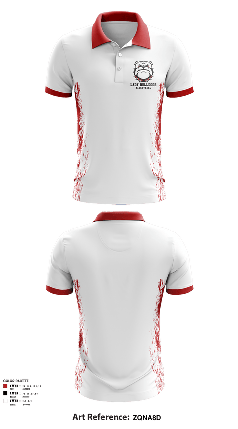 Short Sleeve Performance Polo, Richmond High School of the Arts Basketball, Women's Basketball, Teamtime, Team time, sublimation, custom sports apparel, team uniforms, spirit wear, spiritwear, sports uniforms, custom shirts, team store, custom team store, fundraiser sports, apparel fundraiser