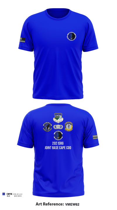 203d Intelligence Squadron 80622247 Short Sleeve Performance Shirt - 1