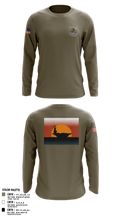 USS Retirement 63512088 Long Sleeve Performance Shirt - 1