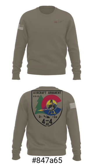 Crew Neck Sweatshirt, , Army, Teamtime, Team time, sublimation, custom sports apparel, team uniforms, spirit wear, spiritwear, sports uniforms, custom shirts, team store, custom team store, fundraiser sports, apparel fundraiser