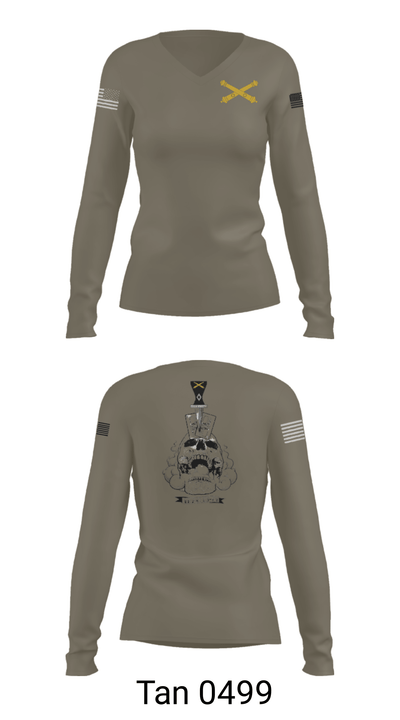 3-133 FA 26743632 Women's Long Sleeve V-neck Shirt - 40