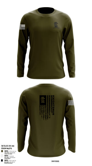 Long Sleeve Performance Shirt, , Army, Teamtime, Team time, sublimation, custom sports apparel, team uniforms, spirit wear, spiritwear, sports uniforms, custom shirts, team store, custom team store, fundraiser sports, apparel fundraiser