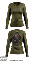 Hades 3421841 Women's Long Sleeve V-neck Shirt - 4