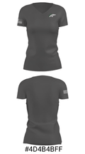 Kettle Moraine Lutheran High School Soccer 94591135 Women's Short Sleeve V-neck Shirt - 23