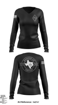 Diamond MR Services 62320383 Women's Long Sleeve V-neck Shirt - 1