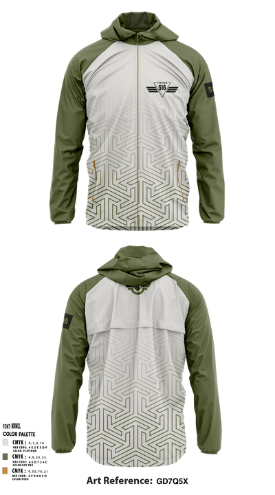 Think516 40829848 Windbreaker - 1