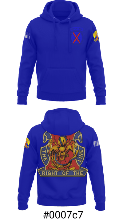 2nd battalion 14th infantry regiment 17334538 Hoodie - 43