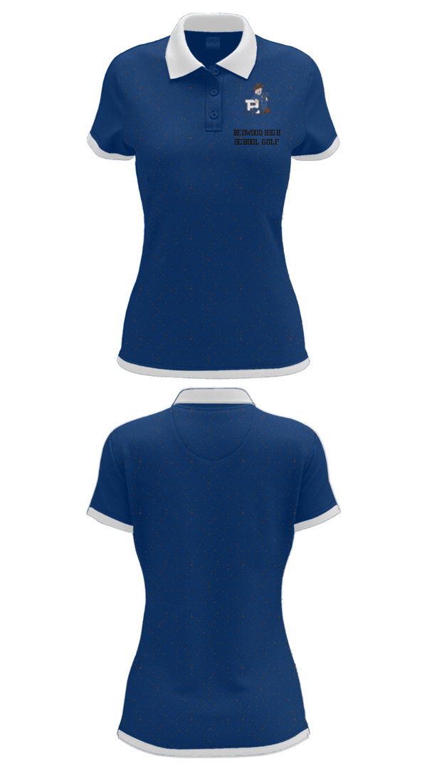 Women's Short Sleeve Performance Polo, Redwood High School Golf, Golf, Teamtime, Team time, sublimation, custom sports apparel, team uniforms, spirit wear, spiritwear, sports uniforms, custom shirts, team store, custom team store, fundraiser sports, apparel fundraiser