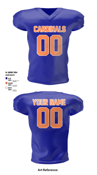 Football Jersey, Cardinals Football, Football, Teamtime, Team time, sublimation, custom sports apparel, team uniforms, spirit wear, spiritwear, sports uniforms, custom shirts, team store, custom team store, fundraiser sports, apparel fundraiser