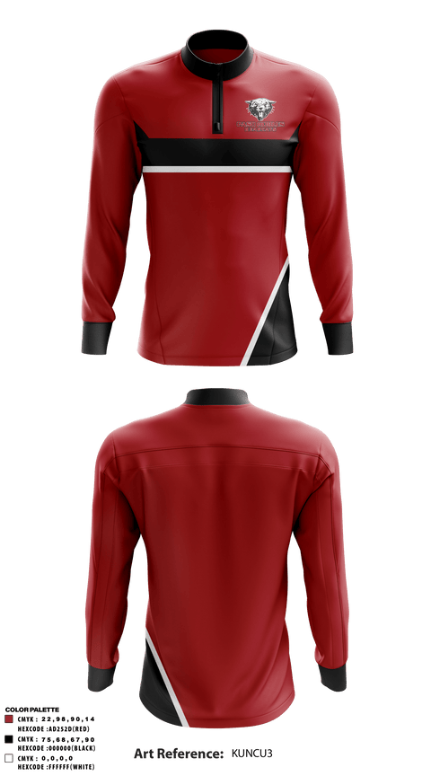 Quarter Zip Jacket, Paso Robles High School, Spirit Store, Teamtime, Team time, sublimation, custom sports apparel, team uniforms, spirit wear, spiritwear, sports uniforms, custom shirts, team store, custom team store, fundraiser sports, apparel fundraiser