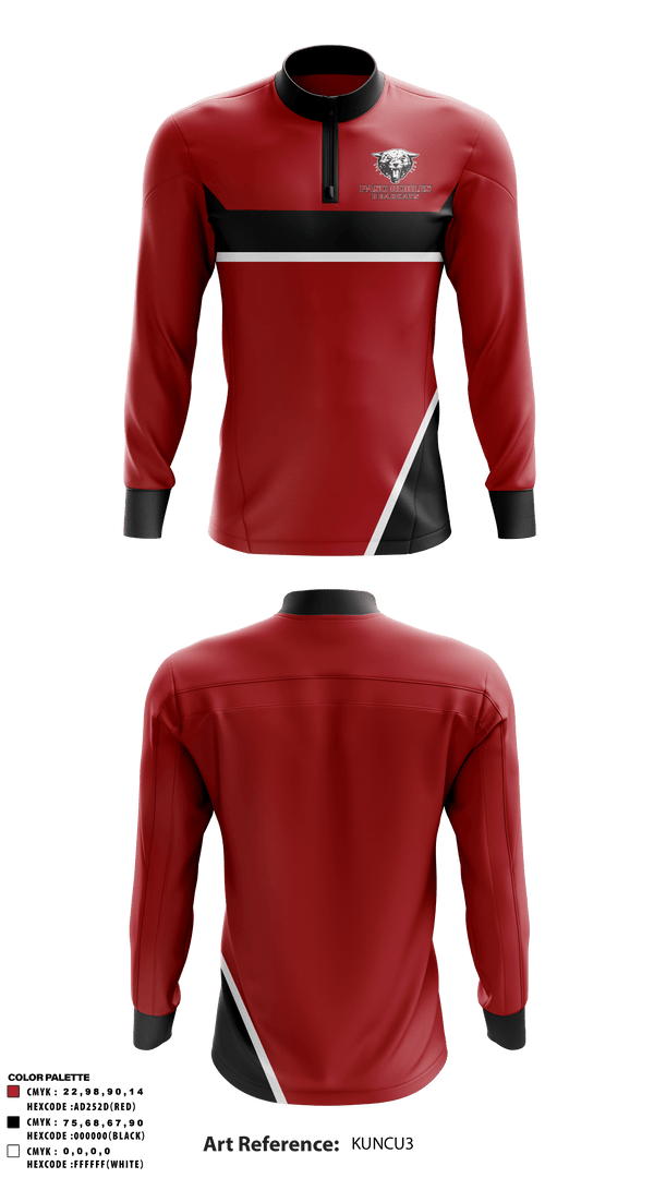 Quarter Zip Jacket, Paso Robles High School, Spirit Store, Teamtime, Team time, sublimation, custom sports apparel, team uniforms, spirit wear, spiritwear, sports uniforms, custom shirts, team store, custom team store, fundraiser sports, apparel fundraiser